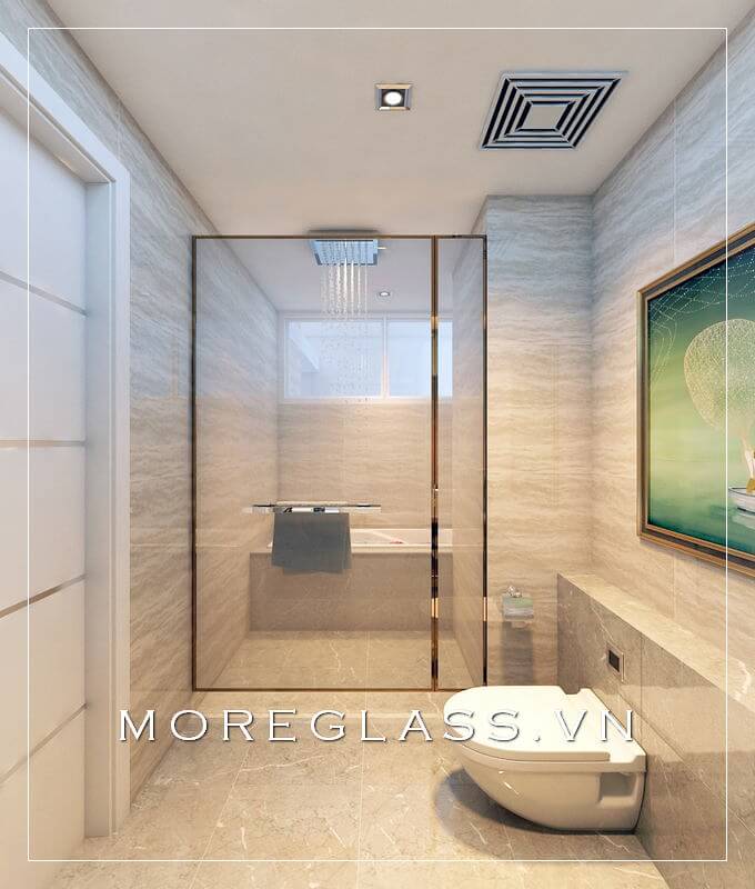  Thiết kế phòng tắm kính cường lực đẹp